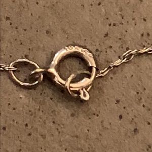 10 karat white gold broken chain